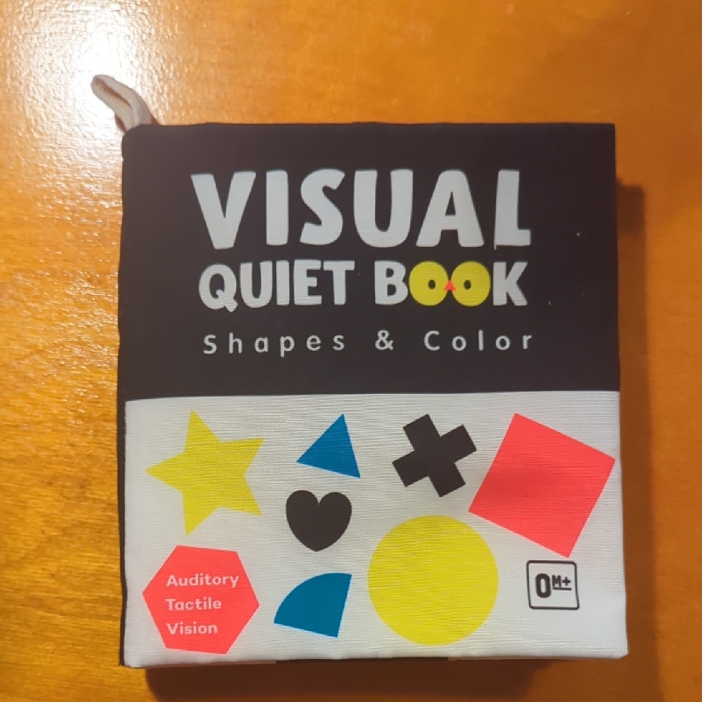 🔥3 For$12🔥 Visual Quiet Book for Shapes & Color